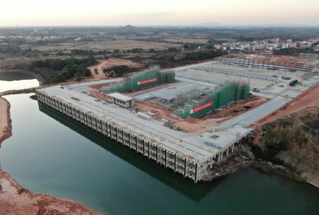 喜報(bào)！鷹潭港貴溪港區(qū)九牛灘作業(yè)區(qū)綜合碼頭一期工程